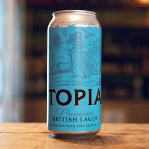 Utopian British Lager | 4.7% | 440ml
