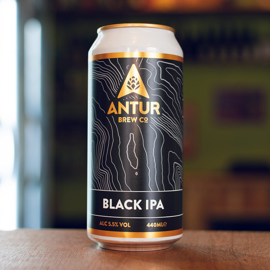 Antur Black IPA | 5.5% | 440ml