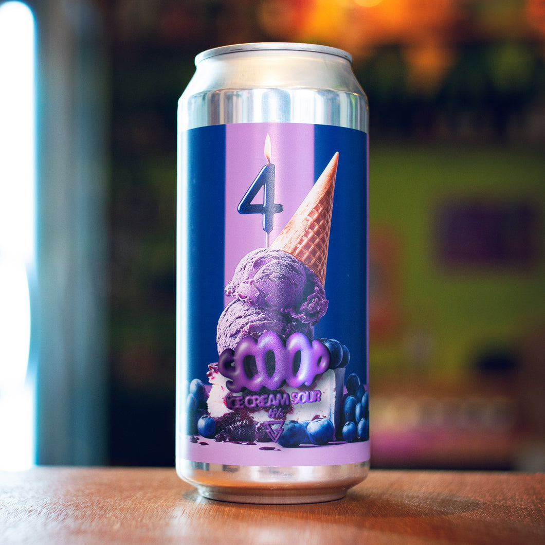 Azvex SCOOP - Blueberry Cheesecake Ice Cream | 6% | 440ml