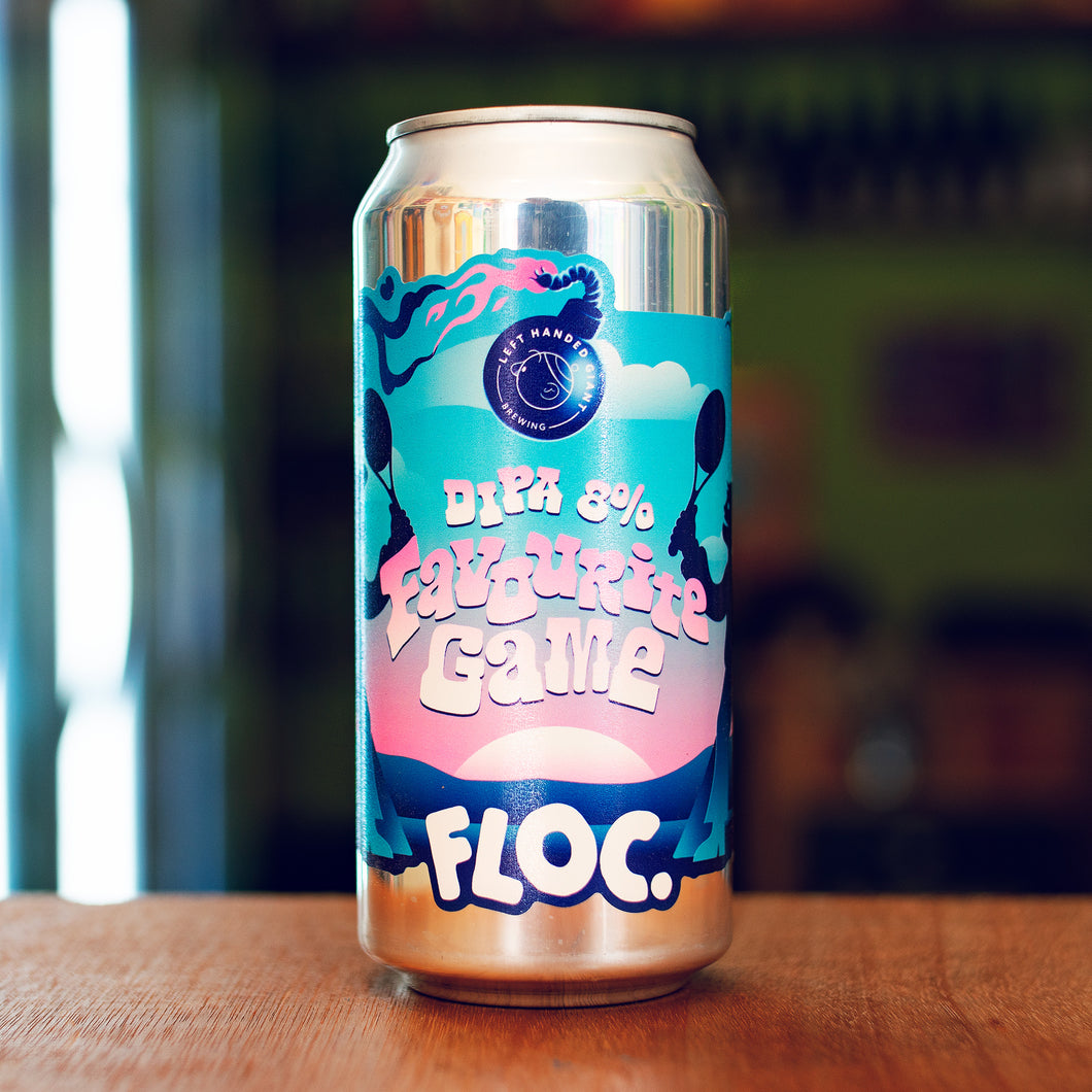 Floc x Left Handed Giant Favourite Game | 8% | 440ml