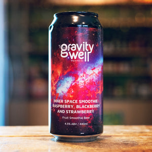 Gravity Well Inner Space Smoothie: Raspberry, Blackberry and Strawberry | 4.5% | 440ml