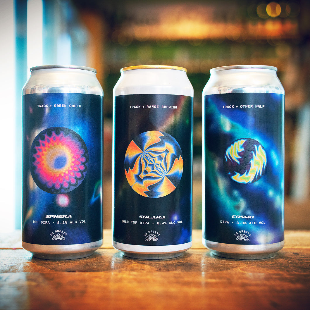 Track 10 Orbits Anniversary DIPA triple pack (saving 10%)