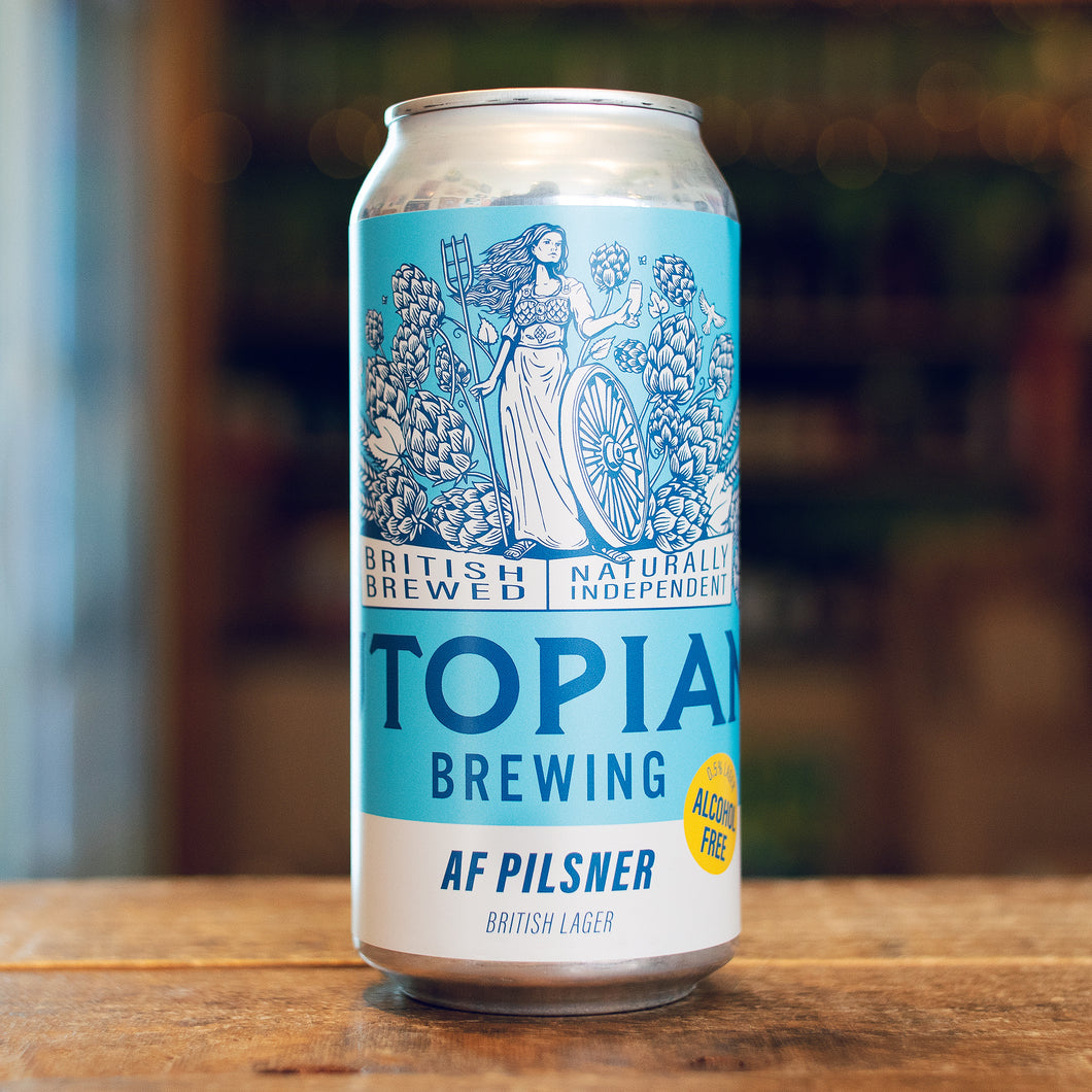 Utopian AF Pilsner | 0.5% | 440ml