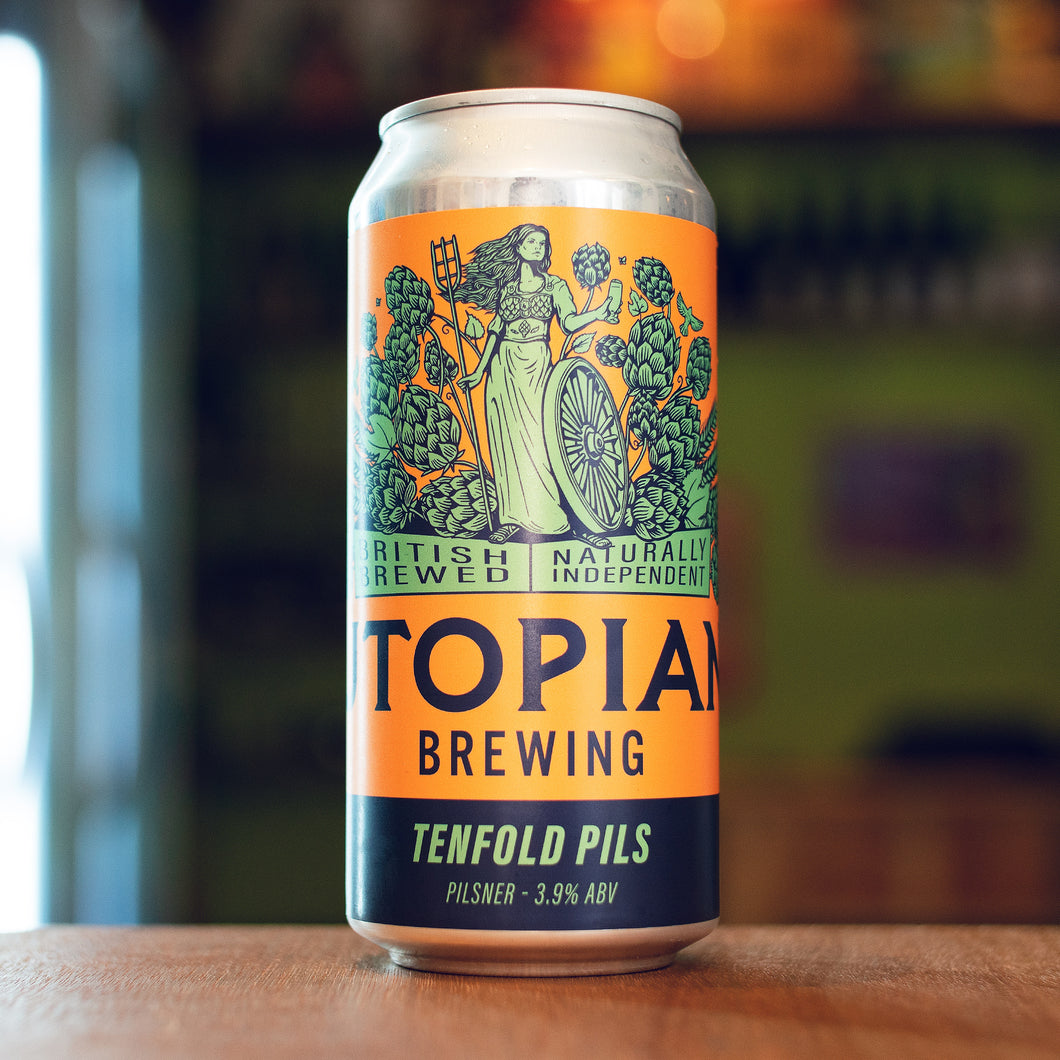 Utopian Tenfold Pils | 3.9% | 440ml