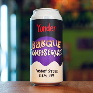 Yonder Basque Cheesecake | 8.4% | 440ml