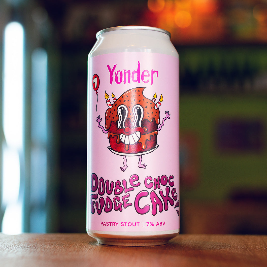 Yonder Double Chocolate Fudge Cake Stout | 7% | 440ml