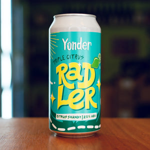Yonder Triple Citrus Radler | 2.5% | 440ml