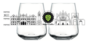 Hops and Crafts Exeter Landmarks Glass 470ml