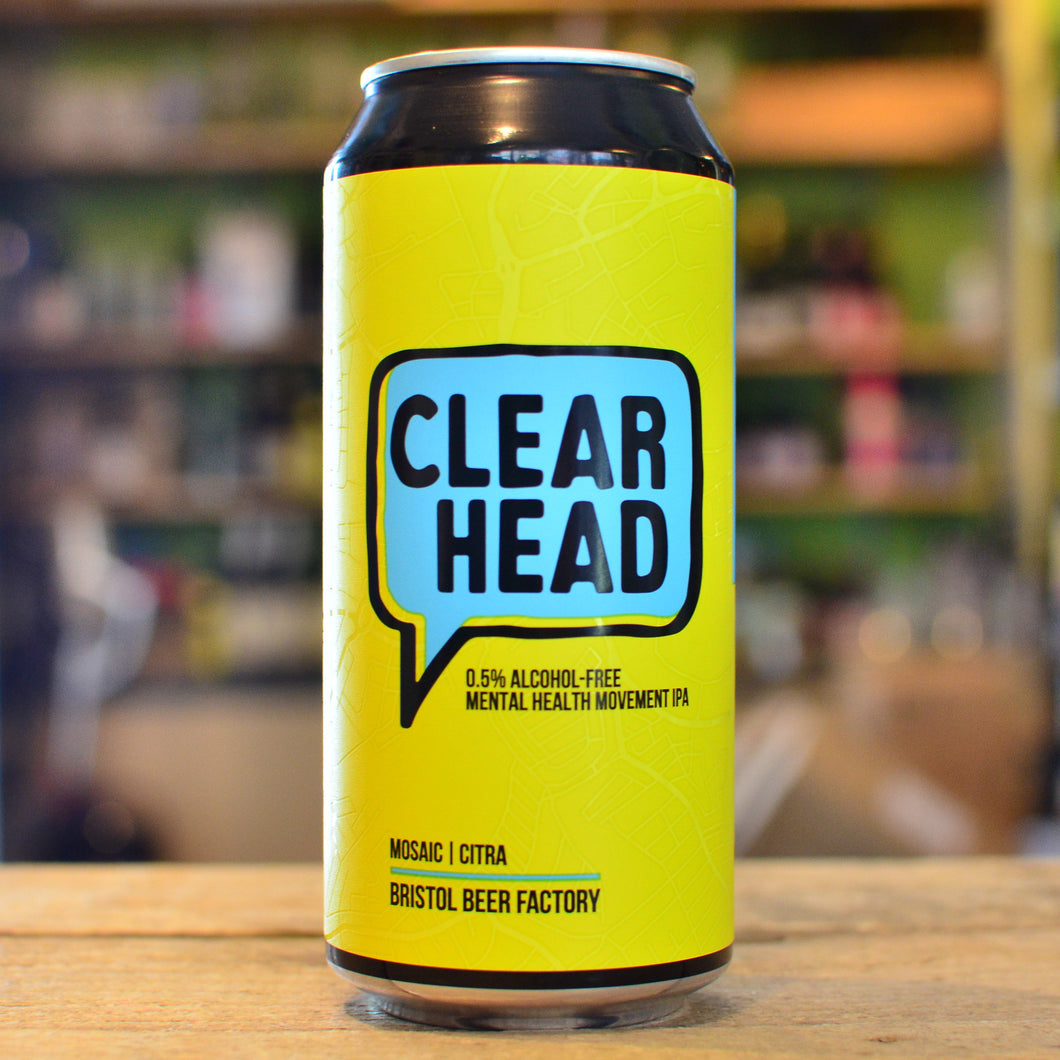 Bristol Beer Factory Clear Head | 0.5% | 440ml