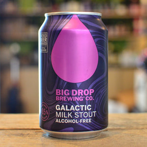 Big Drop Galactic Milk Stout | 0.5% | 330ml